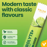 Valeo Hydration Electrolyte+ Lemon & Lime Stick Pack, 20 Sticks – Electrolyte Drink Mix for Hydration & Energy Boost