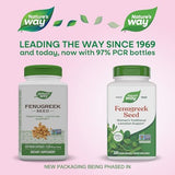 Nature's Way Fenugreek Seed - Traditional Lactation Support Supplement for Breastfeeding, 1130 mg, 320 Vegan Capsules