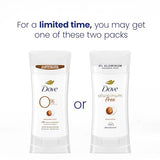 Dove Aluminum Free Deodorant for Women - Shea Butter - 72 Hour Odor Protection - 2.6 oz (3 Count)