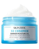 SKINTIFIC Moisturizing Cream - Hydrating Face Moisturizer with Hyaluronic Acid & 5X Ceramides - Fragrance Free, Non-Comedogenic
