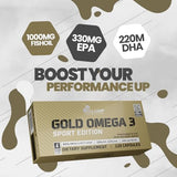 Olimp Gold Omega 3 Sport Edition - 120 Capsules for Heart & Joint Health