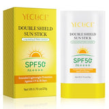Double-Effect Waterproof Sunscreen Stick, 20g, SPF50+, Thin Texture, UV & Infrared Protection