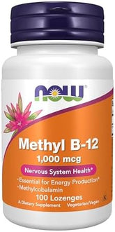 NOW Foods, Methyl B-12, 1,000 mcg, 100 Lozenges