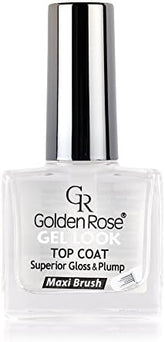 Golden Rose Gel Look Top Coat - High-Shine Finish
