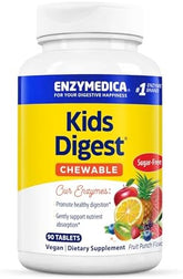 Enzymedica Kids Digest: Delicious Digestive Support for Children (90 Chewable Tablets)