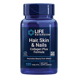 Life Extension Hair, Skin and Nails Collagen Plus Formula - 120 Tablets