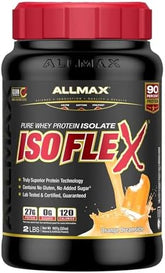ALLMAX, ISOFLEX®, Pure Whey Protein Isolate, Orange Dreamsicle, 2 lbs (907 g)