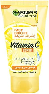 Garnier Fast Bright Vitamin C Daily Scrub - 150ml
