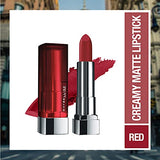 Maybelline New York Matte Lipstick - Pack of 2 - Rich Ruby & Divine Wine - Creamy Matte Finish - 5 g Each