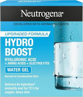 Neutrogena Hydro Boost Water Gel Moisturizer - Lightweight, Oil-Free Hydration for Normal to Combination Skin