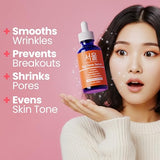 SeoulCeuticals 20% Vitamin C Hyaluronic Acid Serum + CE Ferulic Acid - Anti-Aging Korean Beauty Serum 1oz