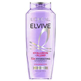 L'Oréal Paris Elvive Hyaluron Plump Hydrating Shampoo, Dehydrated Hair, 12.6 oz, Paraben-Free