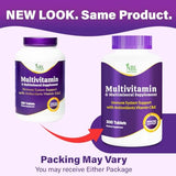 NBL NATURAL Adult Multivitamin for Women and Men - 300 Tablets