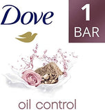 Dove Go Fresh Oil Control Beauty Bar with 1/4 Moisturizing Cream, 160g