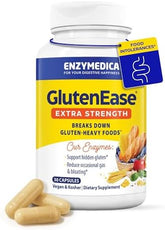 Enzymedica GlutenEase Extra Strength: Gluten Digestion Support (30 Capsules)