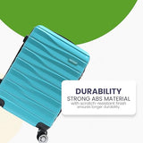 Hardside ABS Travel Suitcase with Spinner Wheels & Lock - A507A