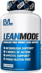 Evlution Nutrition Leanmode Stimulant Free Weight Loss Support 150 Veggie Capsules