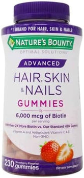 Nature's Bounty Hair, Skin and Nails Advanced, 230 Gummies