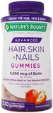 Nature's Bounty Hair, Skin and Nails Advanced, 230 Gummies