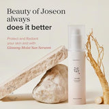 Beauty of Joseon Ginseng Moist Sun Serum Sunscreen, Anti-Oxidant, Brightening, 1.69 fl oz K Beauty
