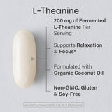 Sports Research L-Theanine 200mg, 60 Softgels