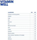 Vitamin Well Reload - Lemon/Lime Electrolyte Drink with Vitamins B, D, Magnesium & Zinc (12-Pack, 500ml)