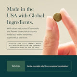 Gaia Herbs Rapid Relief Natural Laxative - 90 Tablets