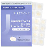 ZitSticka Invisible Ultra-Sheer Hydrocolloid Patches - UNDERCOVER Blemish Patches to Calm Skin and Redness