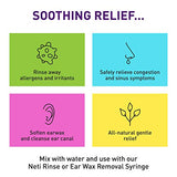 EZY DOSE Saline Nasal Rinse Refill Packets - Sinus Relief, 100 Count, USA Made