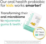 BioGaia Prodentis Kids Probiotic for Oral Health - Apple-Flavored Lozenges for Healthy Teeth, Gums, and Fresh Breath