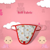 Little Boo Newborn Cotton Cloth Diapers - Washable & Reusable Nappies (Multicolour, 0-6 Months) - 10 Pack