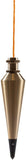 Swanson 8 oz Brass Plumb Bob with String - Precision Leveling Tool