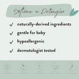 The Honest Company Sweet Orange Vanilla Conditioning Detangler Spray - Plant-Based Vegan Leave-in Conditioner