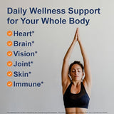 Carlson Cod Liver Oil Gems - 180 Softgels with Vitamins A & D3, Natural Lemon