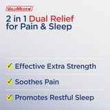 ValuMeds PM Pain Reliever & Sleep Aid, Acetaminophen 500mg (375 Tablets)