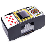 Automatic Card Shuffler – Battery Operated Electric Casino Card Dealer Machine for UNO, Blackjack, Texas Hold'em