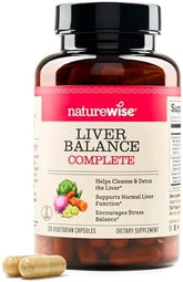 NatureWise, Liver Balance Complete, 120 Vegetarian Capsules