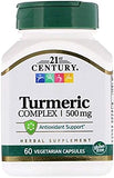 21st Century Turmeric Complex 500mg - 60 Veggie Caps