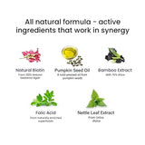 Melts Healthy Hair Plant-Based Biotin Strips - Nourish Strength & Thickness 30 Strips