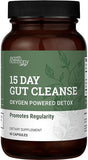 15 Day Gut Cleanse Detox For Women and Men - Vegan, Non-GMO Ingredients For Waist Loss and Constipation Relief With A 15 Day Cleanse Gut Support Without Cramping, As Seen On TikTok (60 Capsules)