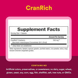 CranRich كبسولات قوية جدًا من التوت البري لصحة المسالك البولية، ١٨٠ كبسولة