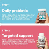 Physician's CHOICE Advanced Gut Health Bundle - 60 Billion Probiotics & Digestive Enzymes for Digestive, Gut & Immune Support