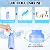 100 Pre-Mixed Saline Packets for Neti Pots & Nasal Irrigation Systems - Allergy & Congestion Relief