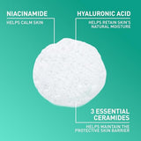 CeraVe Daily Face Wash for Oily Skin – 19floz, Hyaluronic Acid, Niacinamide, Fragrance Free