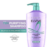 Elvive Hyaluron + Pure Shampoo & Conditioner Set by L’Oréal Paris