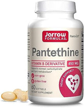 Jarrow Formulas Pantethine 450mg - 60 Soft Gels for Cardiovascular Health