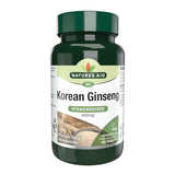 Nature's Aid Korean Ginseng 600mg Tablets, 90 Count