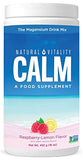 Natural Vitality Natural Calm RLS Restless Legs Supplement – Raspberry Lemon, 453g