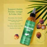 100% Pure Batana Oil for Hair Growth – Thickens & Strengthens Hair – Deeply Moisturizing Hair Oil – 4 FL OZ – Unrefined & Cold-Pressed