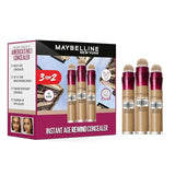 Maybelline Instant Age Rewind Concealer Set, 3 Pieces, Shade 02